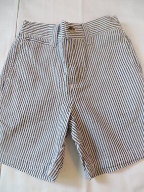 NEW w TAGS | Janie and Jack Shorts |Seersucker | Black & White | Size 12-18 mos